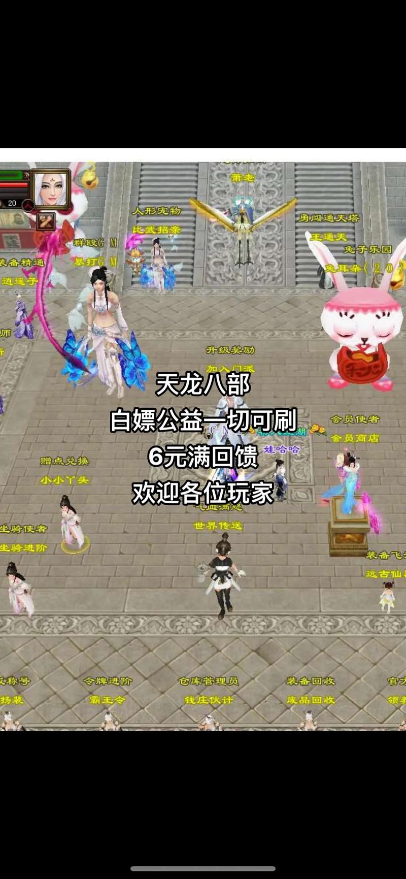 天龙八部公益服：独特魅力与版本多样性的详细解析