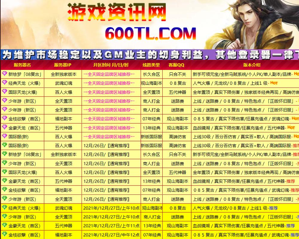 新开天龙八部私服特点及平台选择指南，快速升级与高爆率体验